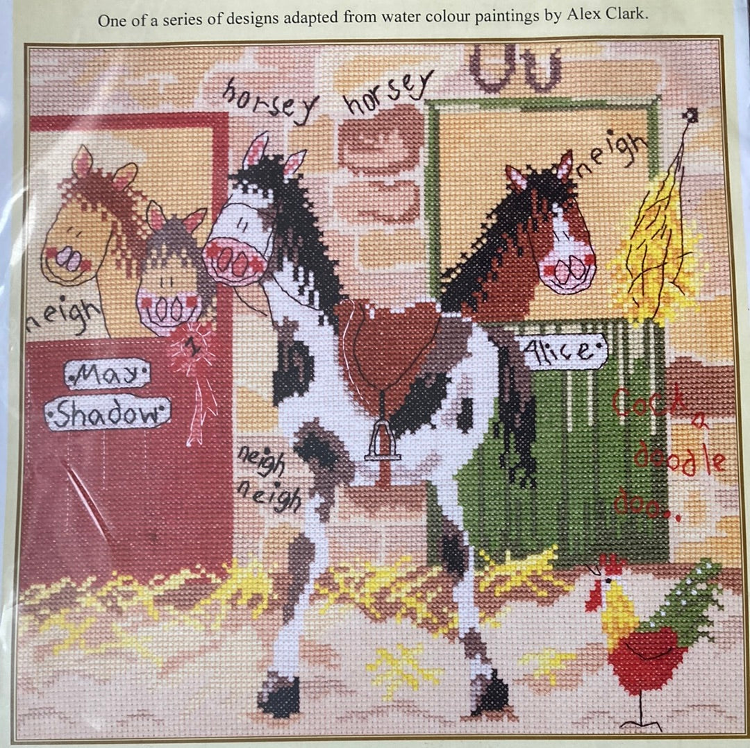 Bothy Threads - Down on the farm: Alice's stable