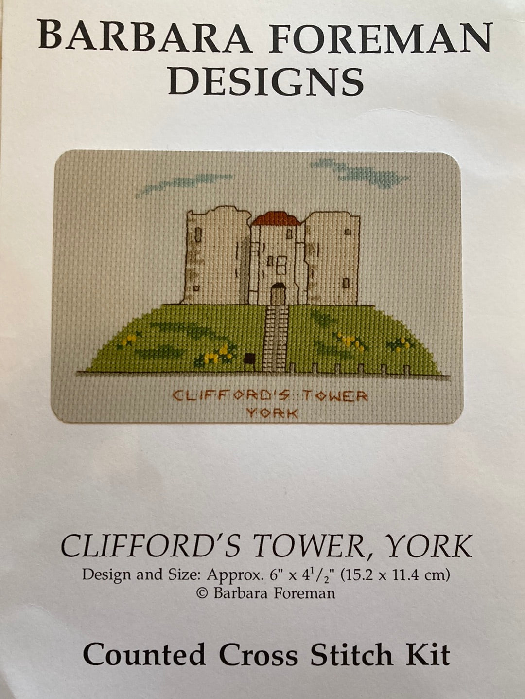 Cliffords Tower, York by Barbara Foreman Designs