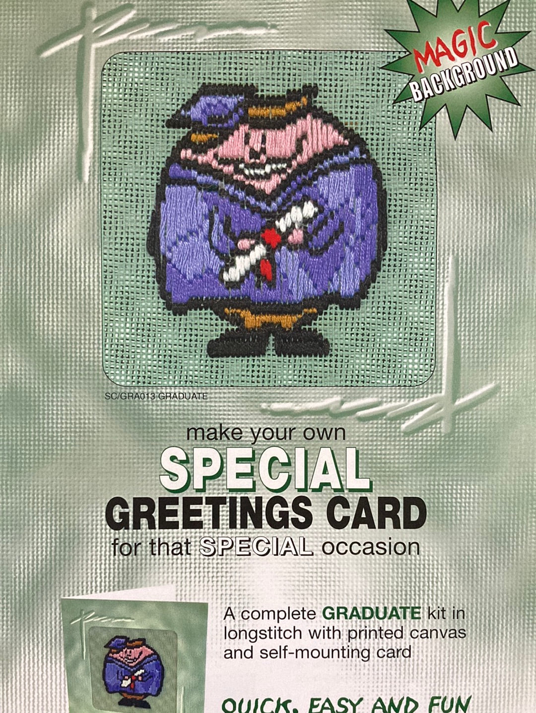 Make your own Special Greetings Card - various longstitch card kits