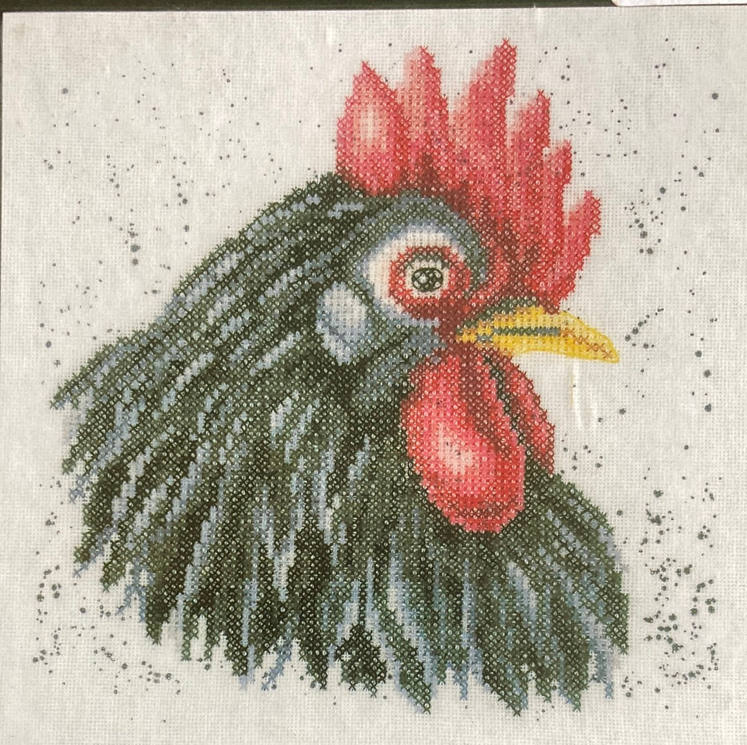 Lanarte Animals Cross Stitch Collection  - Black Chicken