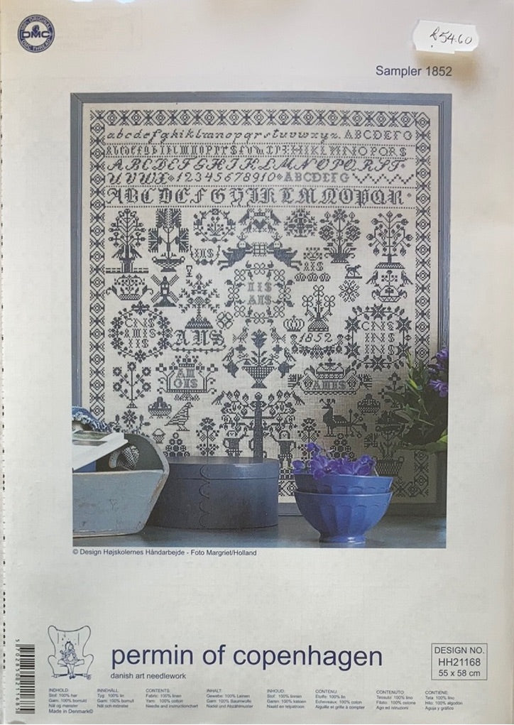 Mono colour Motif Sampler 1852