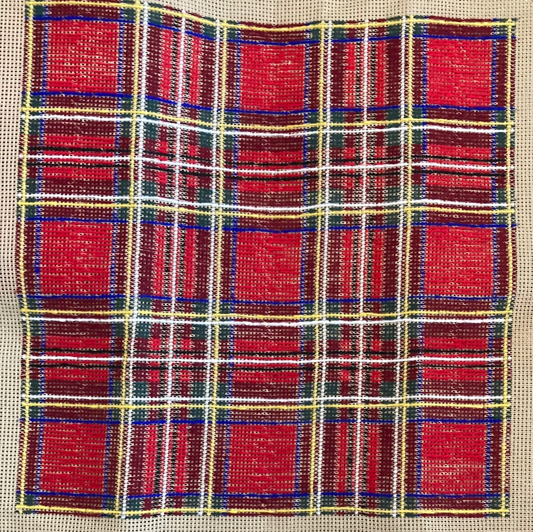 Stitchery Tramme Tapestry Kit - Tartan (3 colours)