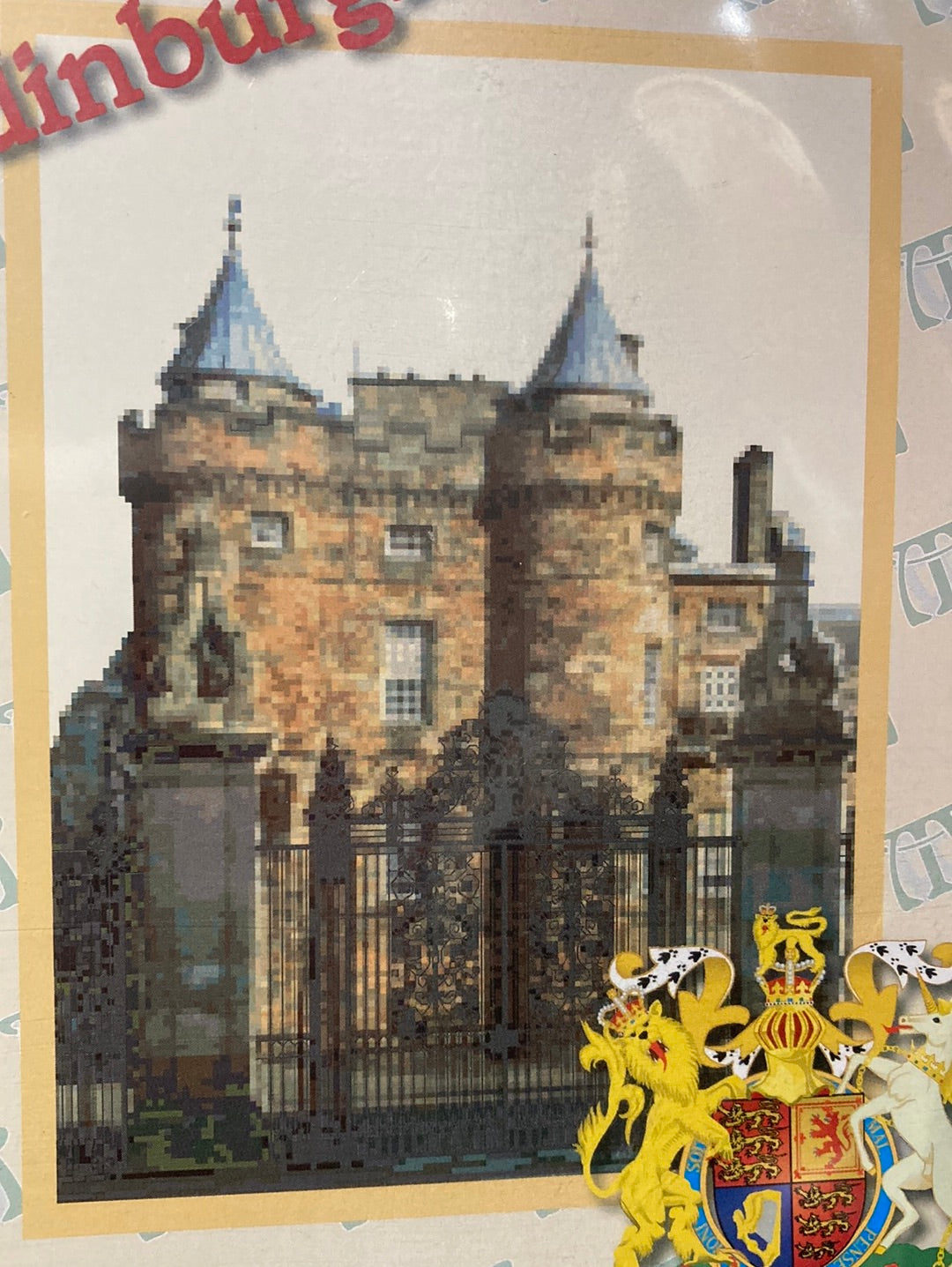 Holyrood Palace - Counted Cross Stitch Kit 711 (Vintage)