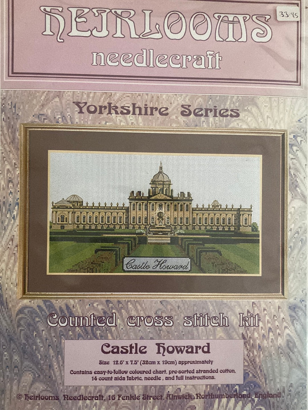 Castle Howard (Yorkshire Series) - Counted Cross Stitch Kit (Vintage)