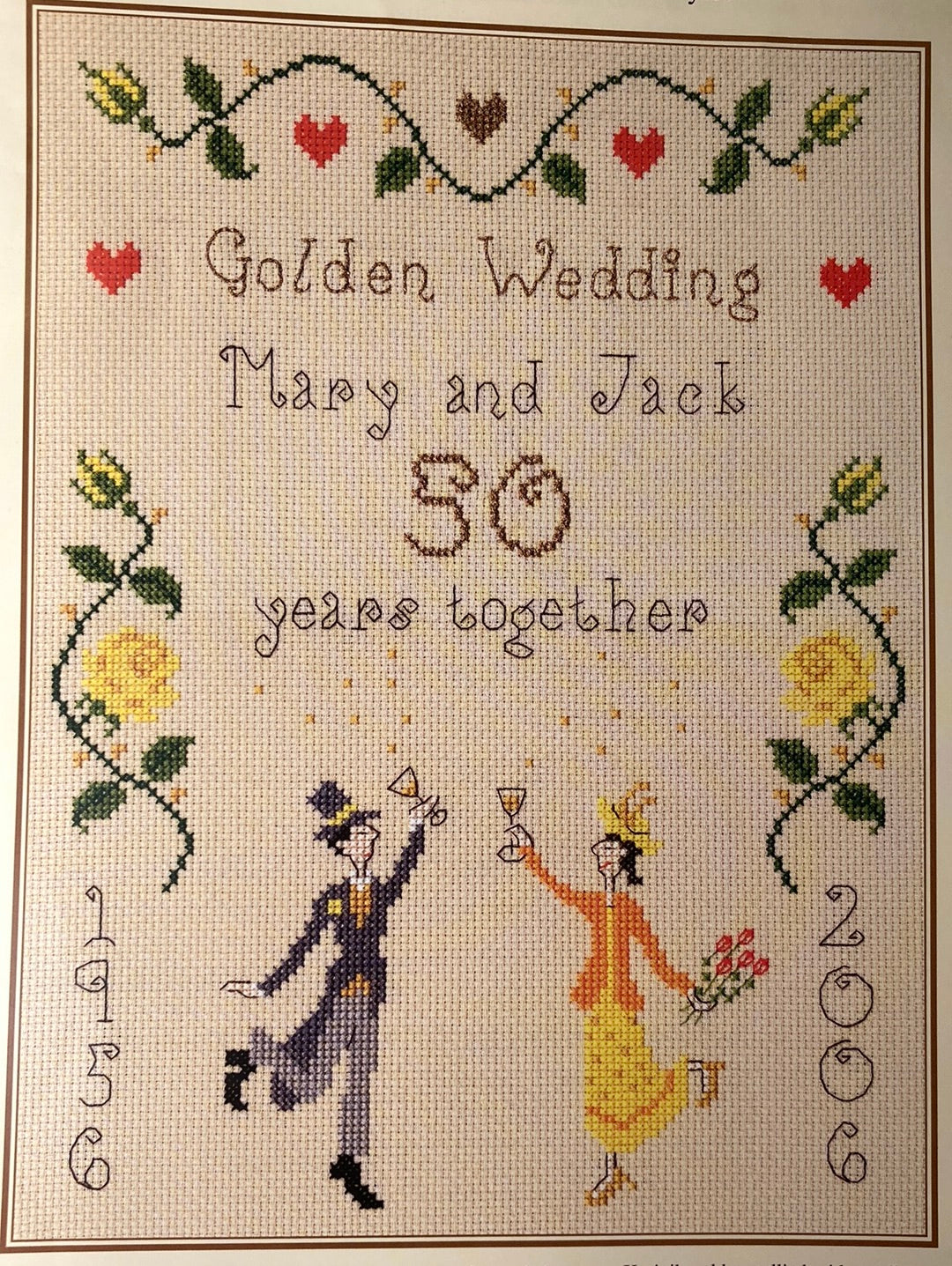 Bothy Threads - Golden Wedding Sampler