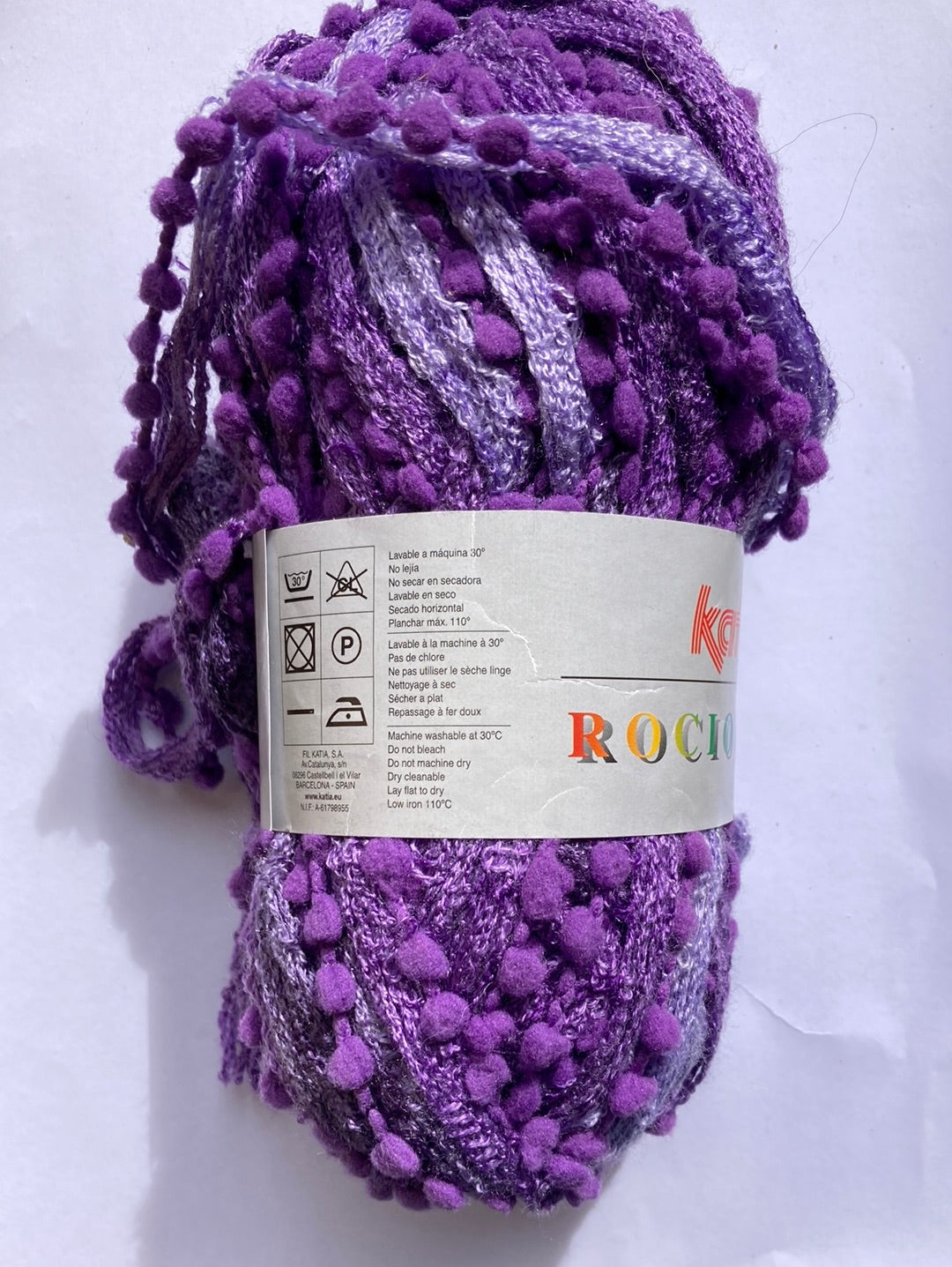 Rocio & Rocio Plus - Katia (Can can / loopy wool with edging)