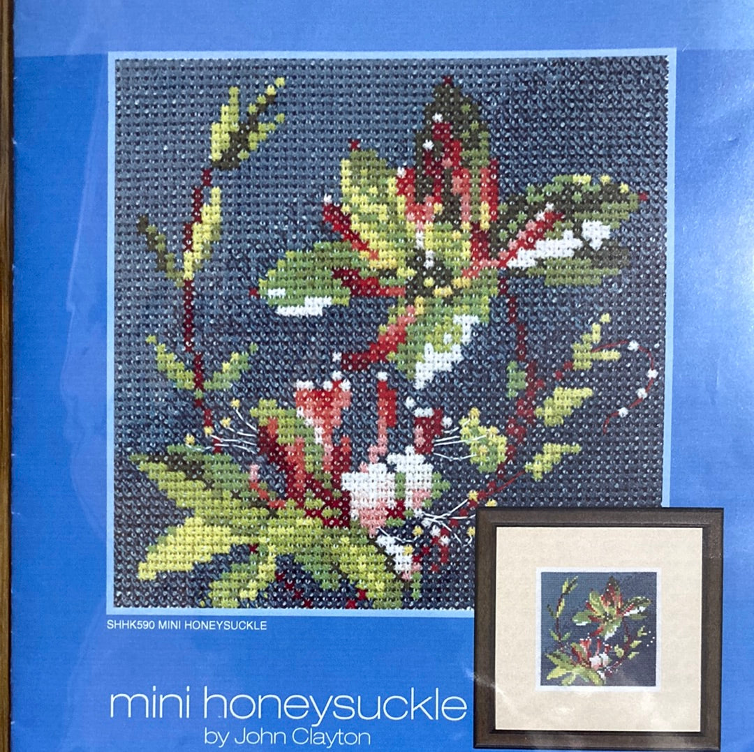 John Clayton - Mini Honeysuckle by Heritage Stitchcraft (Evenweave)