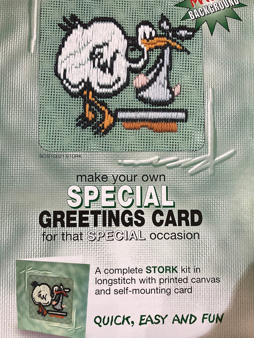 Make your own Special Greetings Card - various longstitch card kits