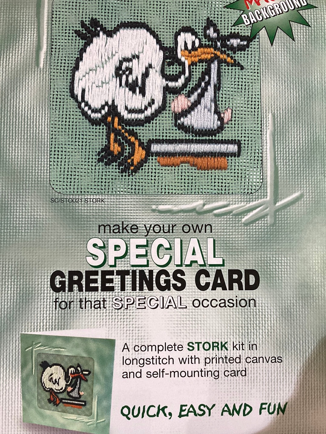 Make your own Special Greetings Card - various longstitch card kits