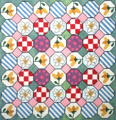 Patchwork Tapestry Cushion Kit - Fox Tapestry Designs (Wales)