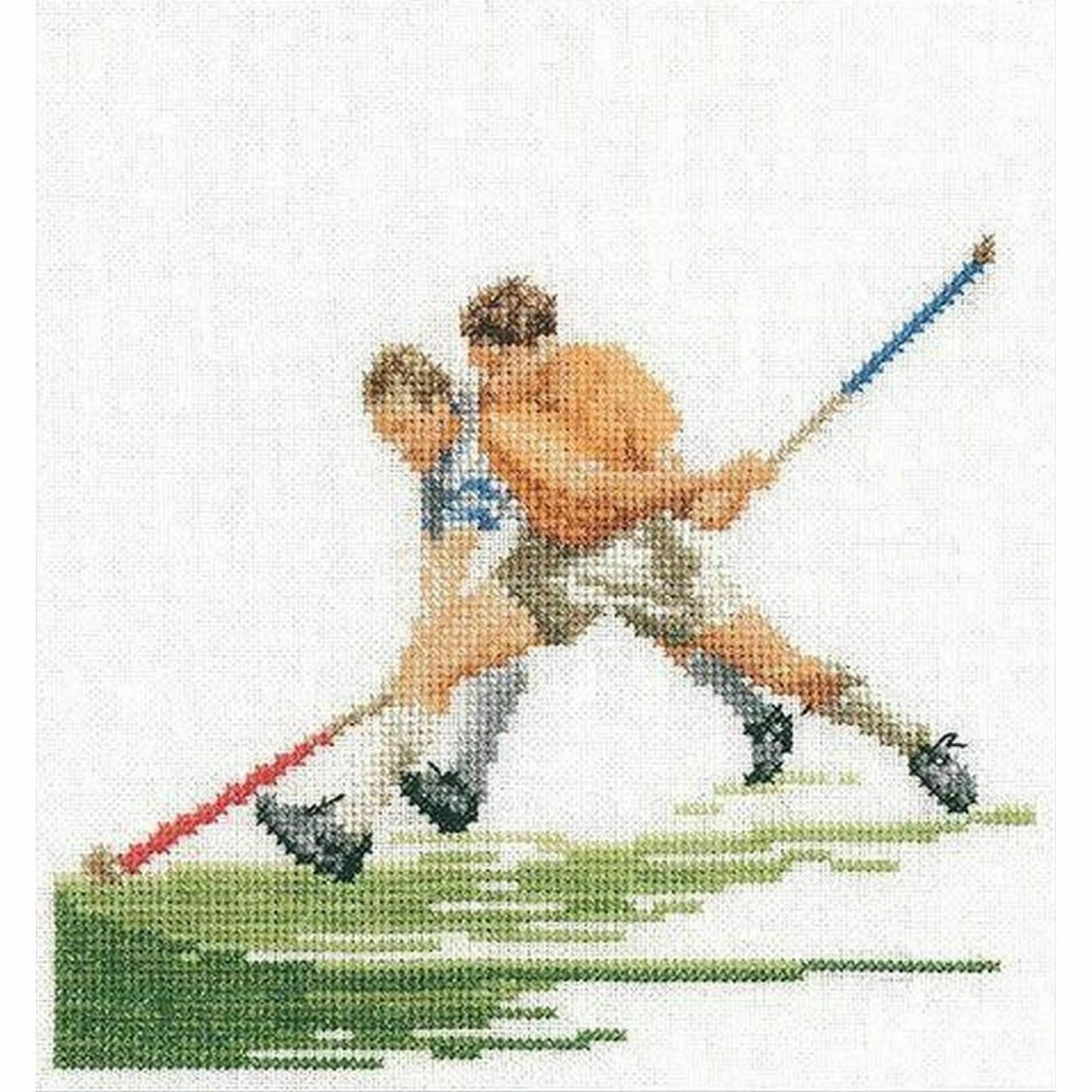 Thea Gouverneur Cross Stitch Kit - Hockey 3089