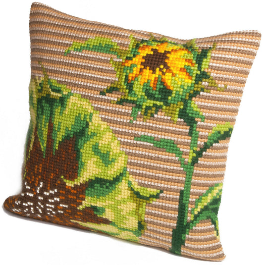 Couchant A Collection D’Art chunky tapestry cushion cover - gorgeous brightly coloured kits with everything for completing the panel.