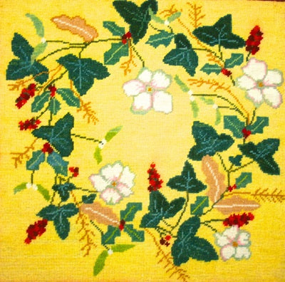 Winter Tapestry Cushion Kit - Fox Tapestry Designs (Wales)